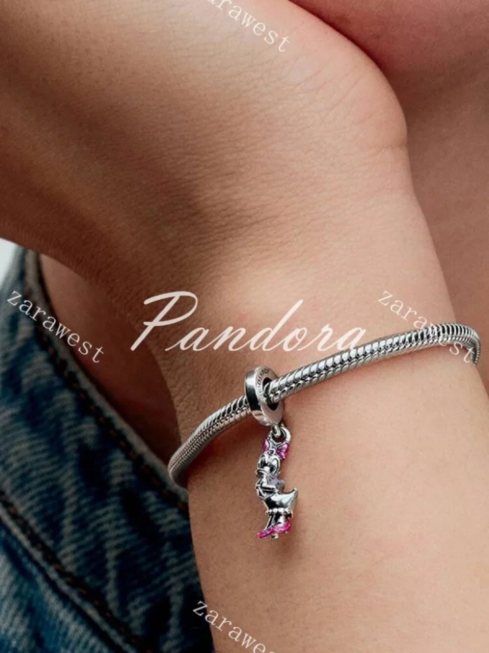 Pandora Disney Daisy Duck Dangle Charm